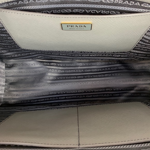 New Prada Italian Galleria Lux Double Zip Tote - Picture 8 of 8